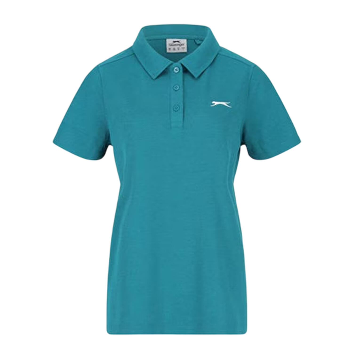 Slazenger Womens/Ladies Logo Polycotton Polo Shirt