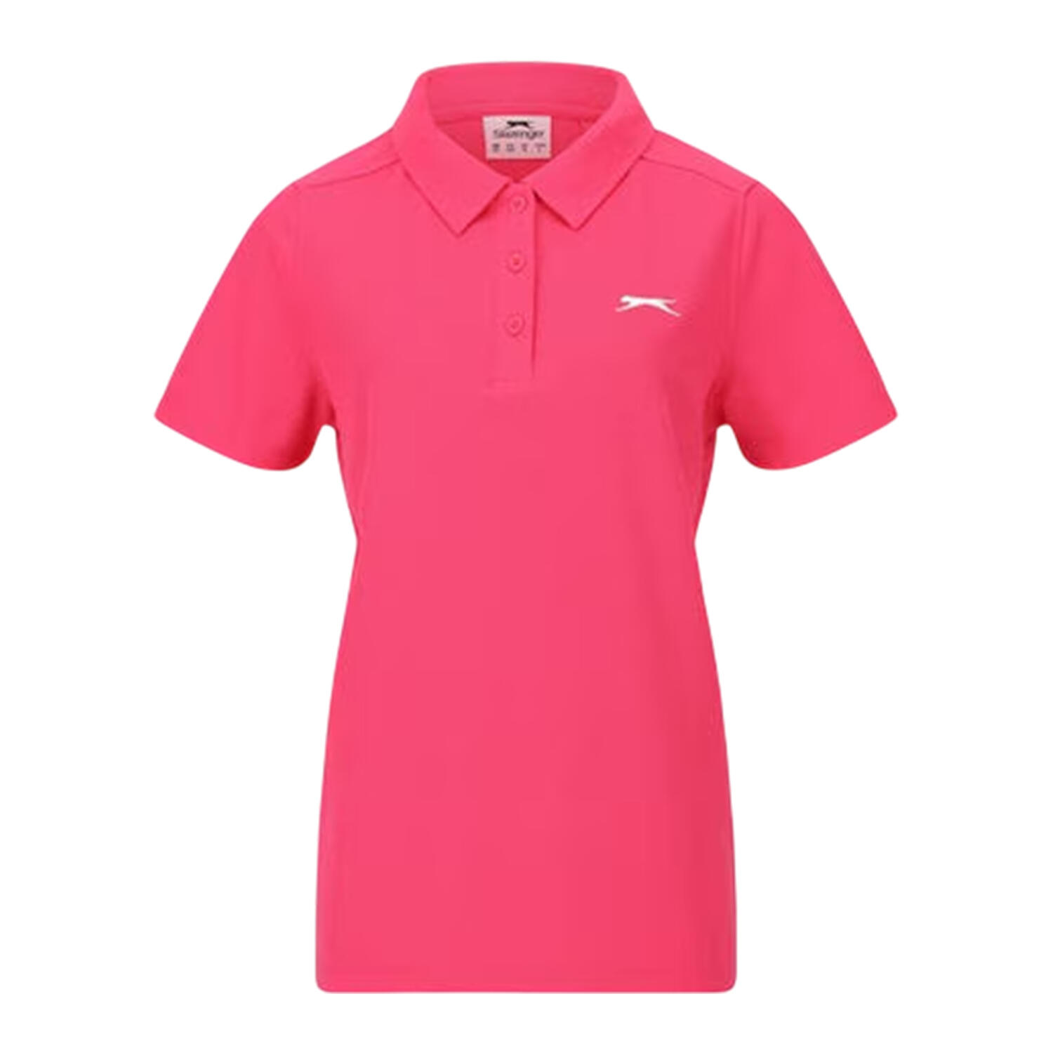 Slazenger Womens/Ladies Logo Polycotton Polo Shirt