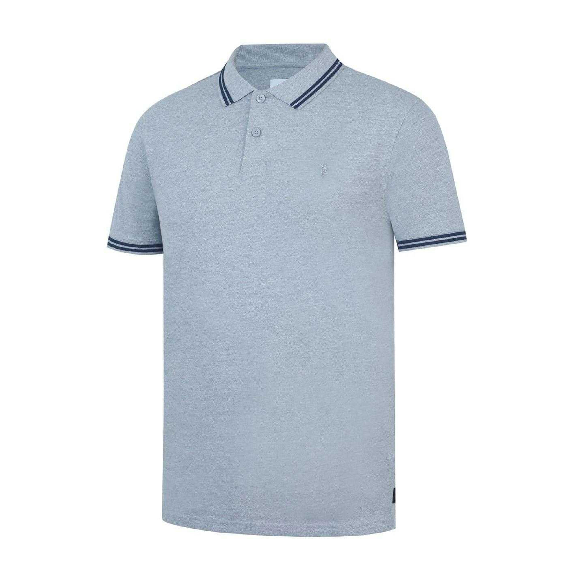 Firetrap Mens Lazer Logo Cotton Polo Shirt