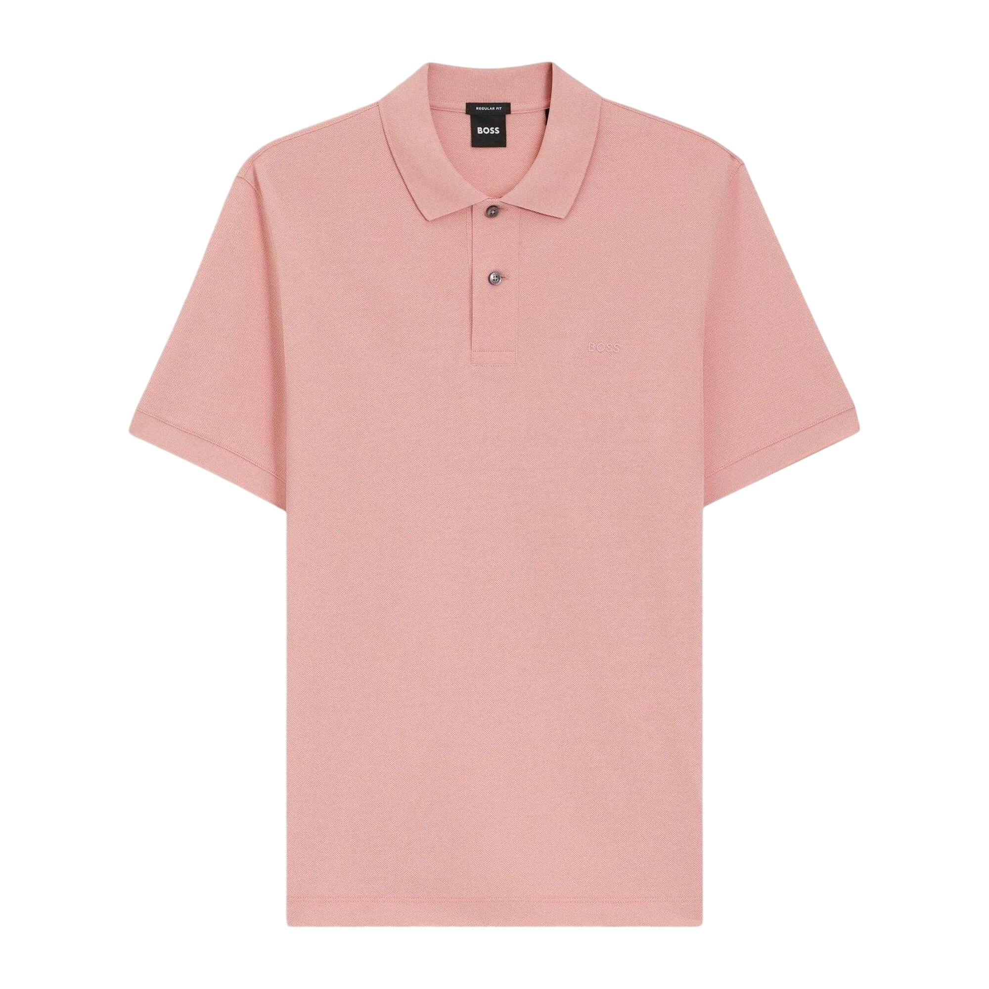 Boss Mens Pallas Embroidered Logo Cotton Polo Shirt