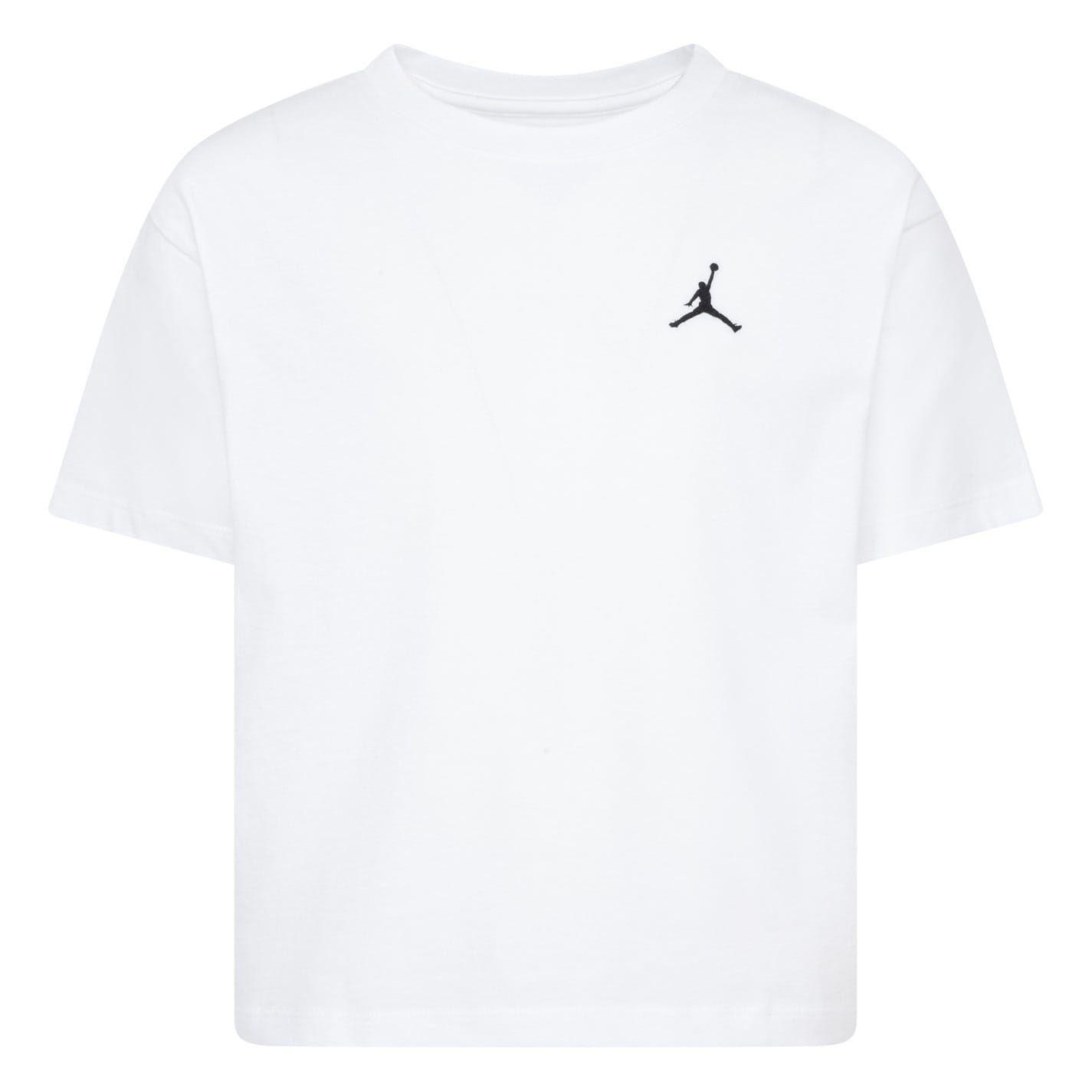 Nike Girls Logo Crop T-Shirt