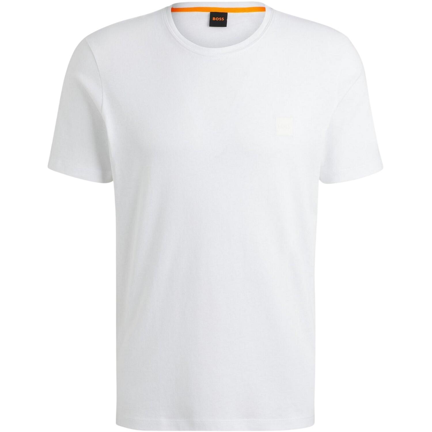Boss Mens Orange Premium Cotton T-Shirt