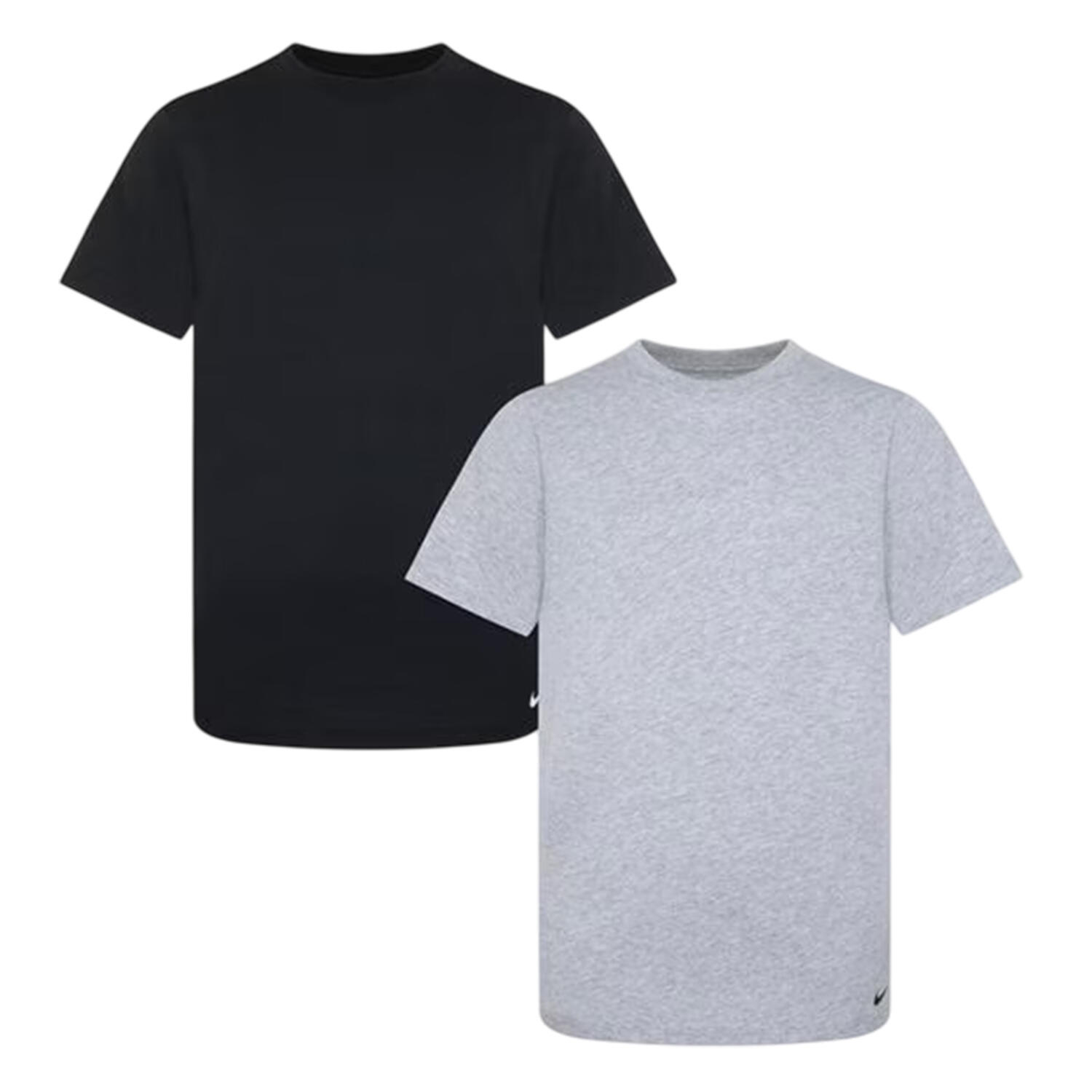 Nike Boys Essential Solid Regular T-Shirt (Pack of 2)