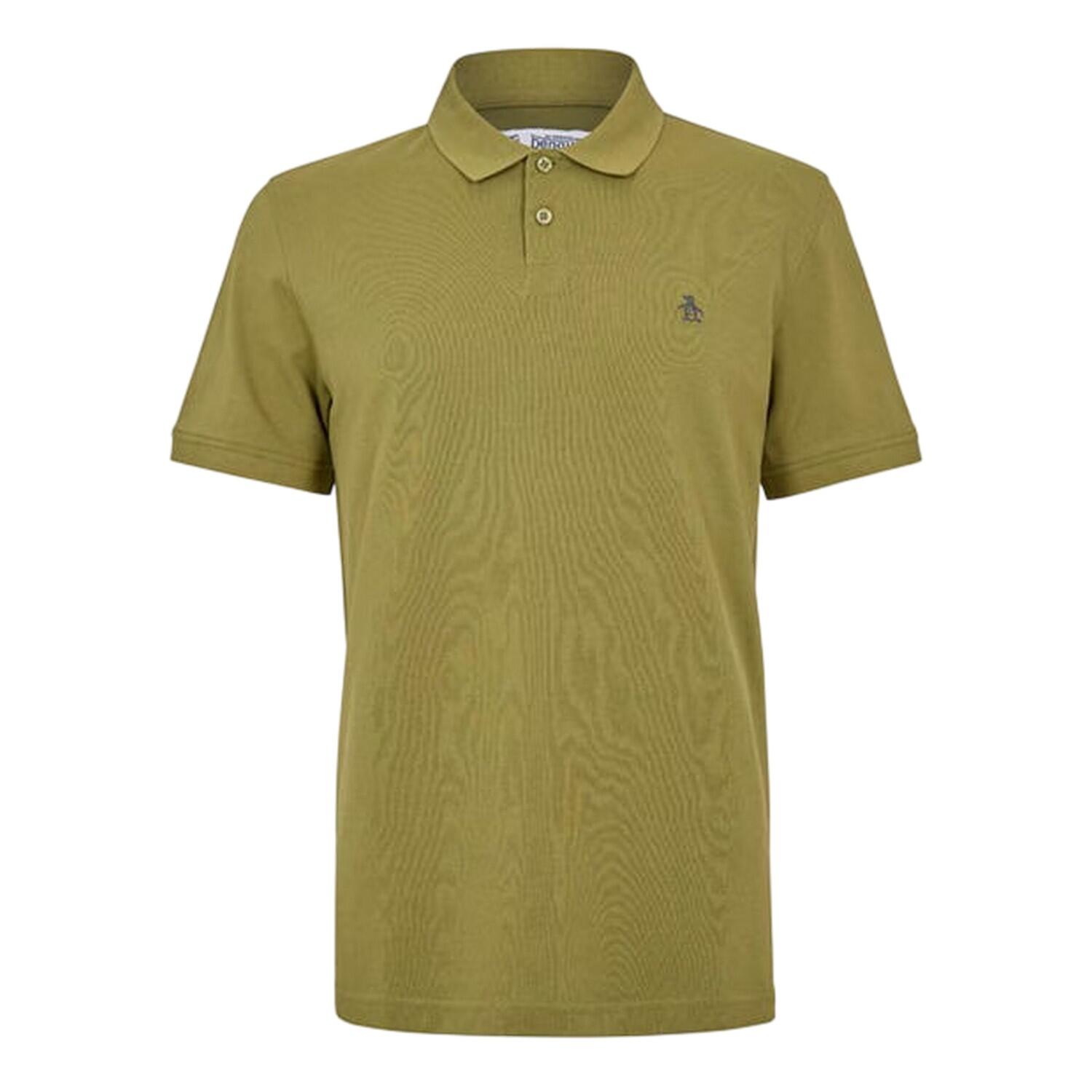 Original Penguin Mens Embroidered Logo Polo Shirt