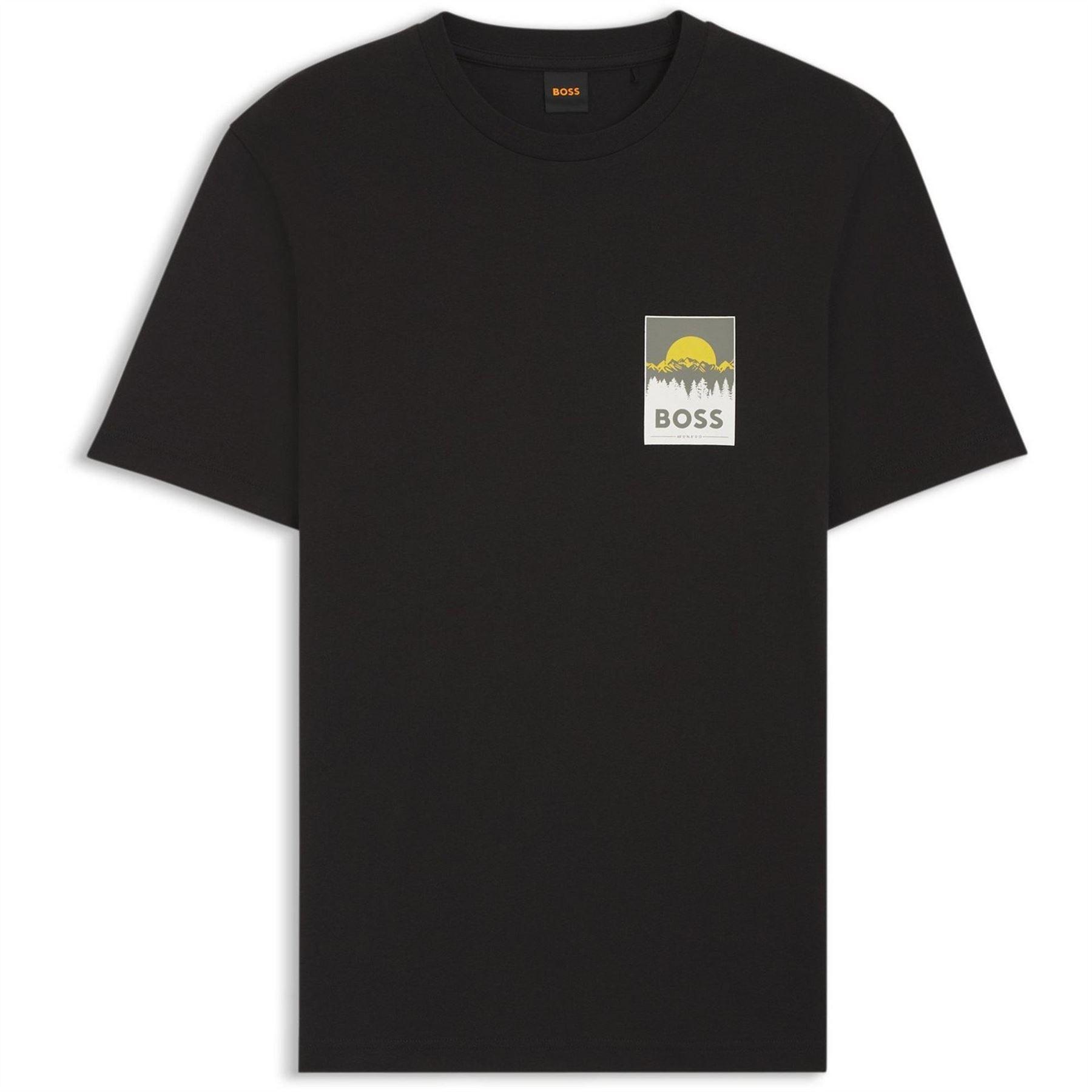Boss Mens Mountain Jersey T-Shirt