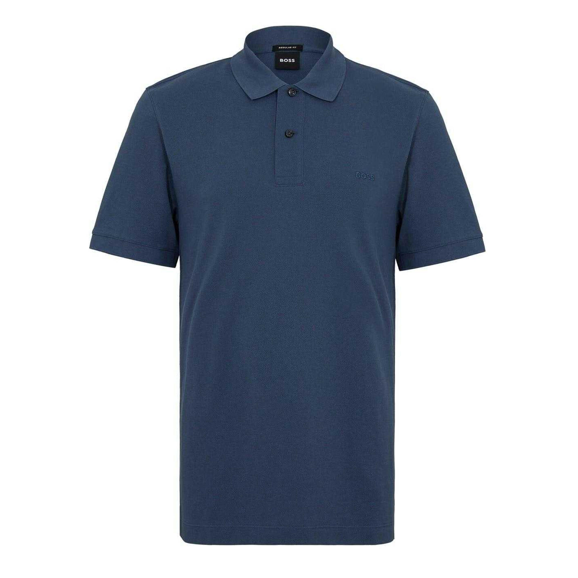 Boss Mens Pallas Embroidered Logo Cotton Polo Shirt