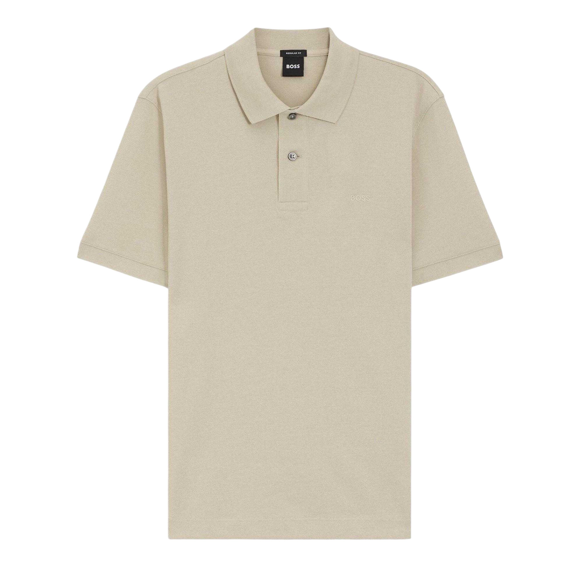 Boss Mens Pallas Embroidered Logo Cotton Polo Shirt