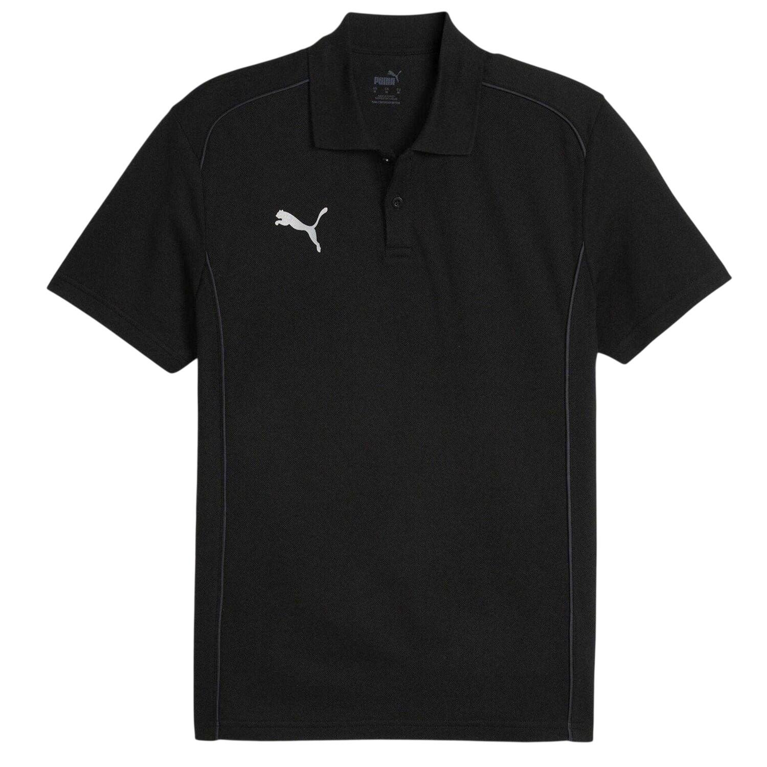 Puma Mens Logo Pique Polo Shirt