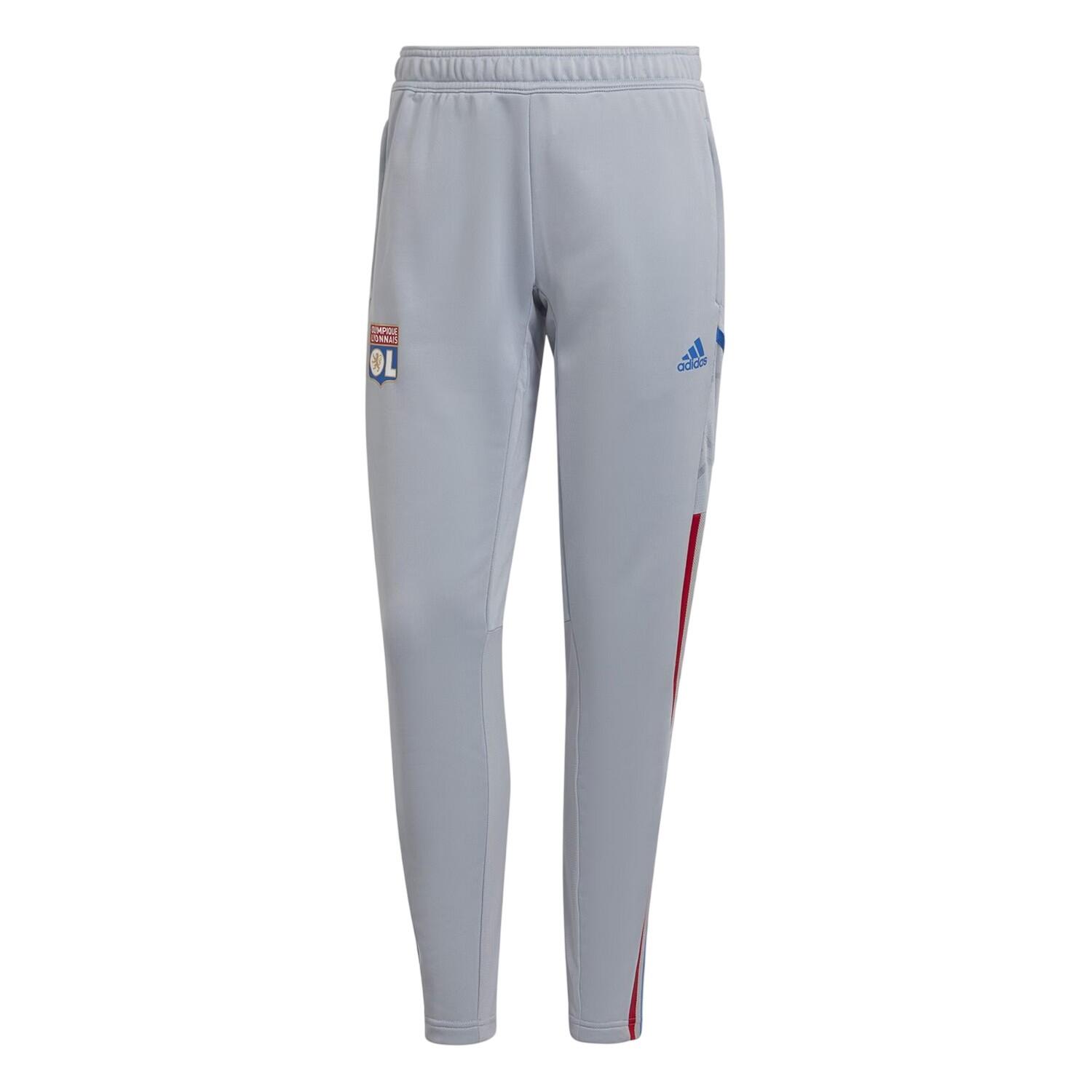 Adidas Womens/Ladies Olympique Lyonnais Tracksuit Bottoms