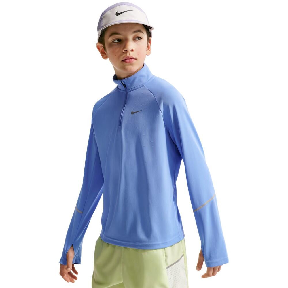Nike Boys Miler Half Zip Running Top