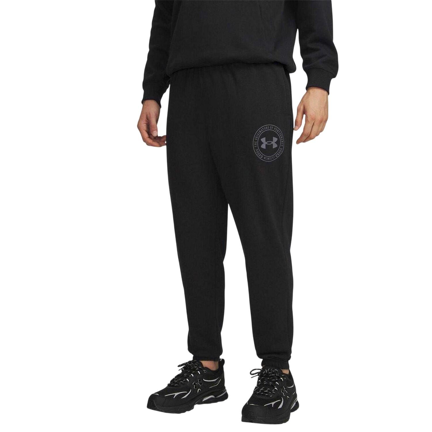 Under Armour Mens Rival Graphic Print Jogging Bottoms