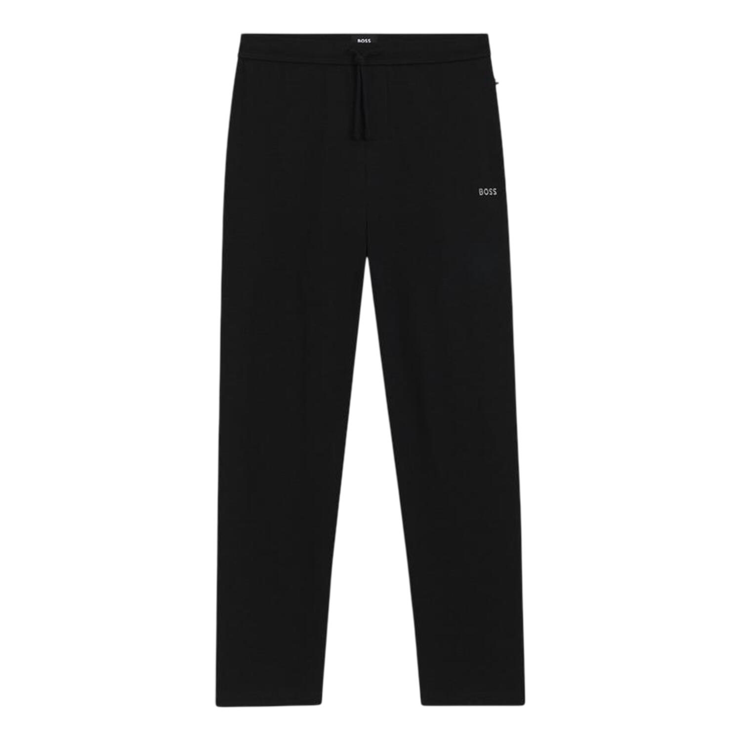 Boss Mens Waffle Logo Joggers