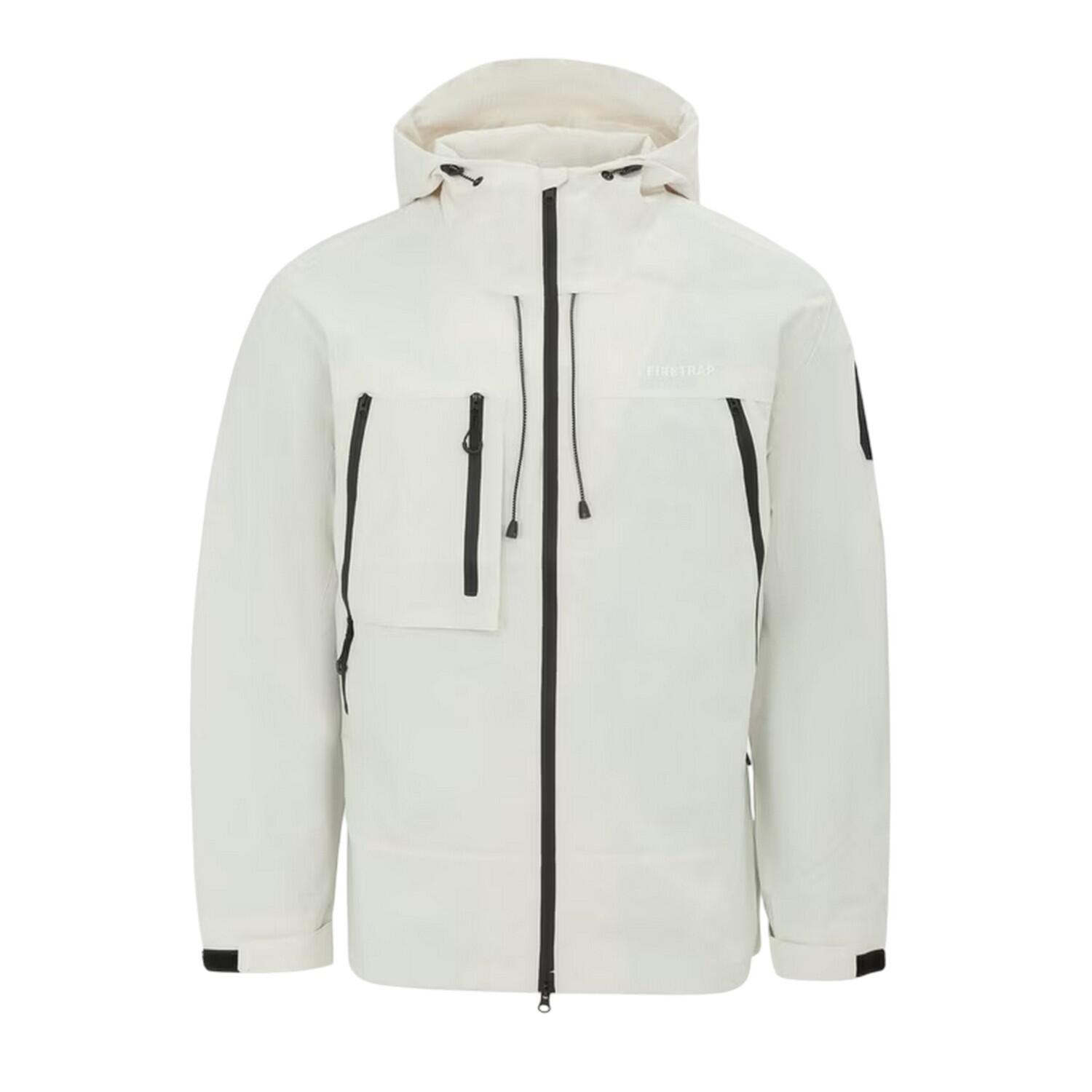 Firetrap Mens Windproof Hooded Windbreaker