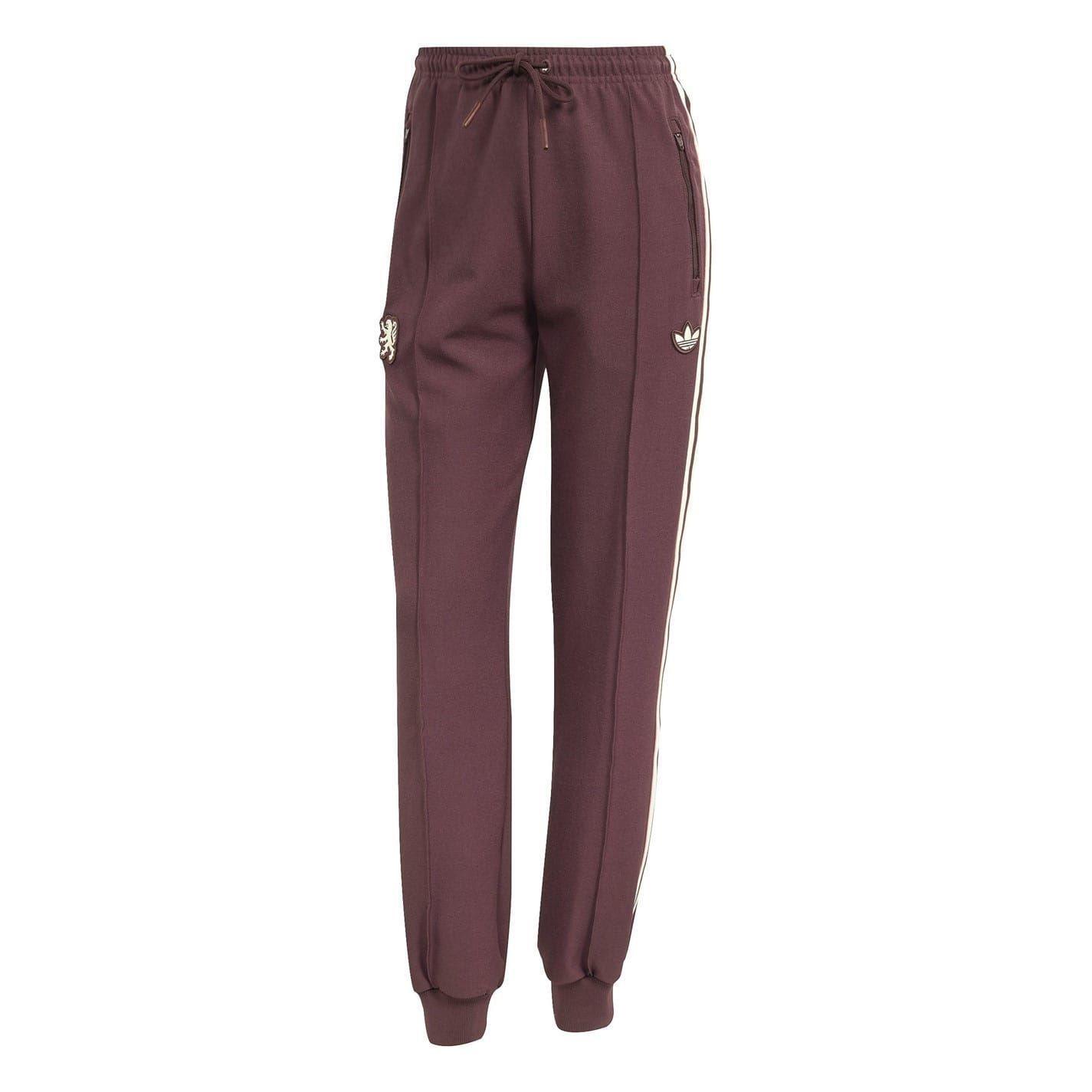 Adidas Womens/Ladies Terrace 2024/2025 Olympique Lyonnais Tracksuit Bottoms