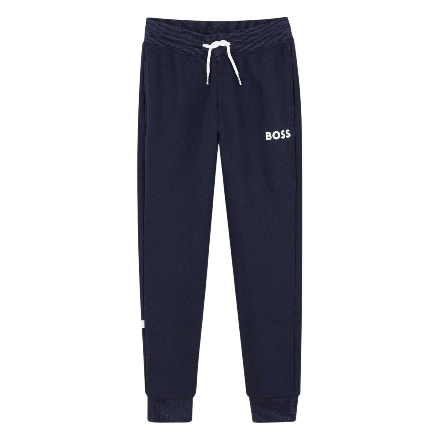 Boss Childrens/Kids Wordmark Slim Joggers