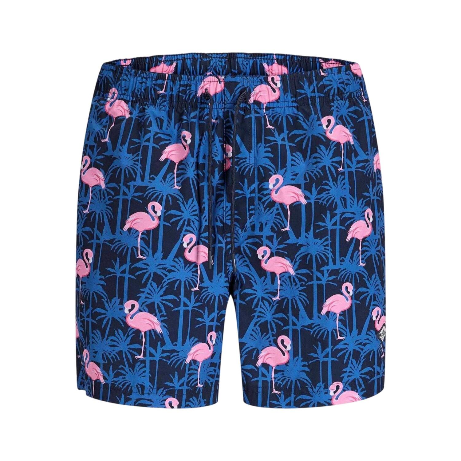 Jack And Jones Mens Flamingo Swim Shorts
