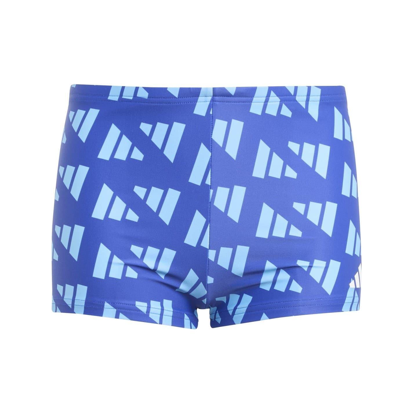 Adidas Boys Geometric Swimming Trunks