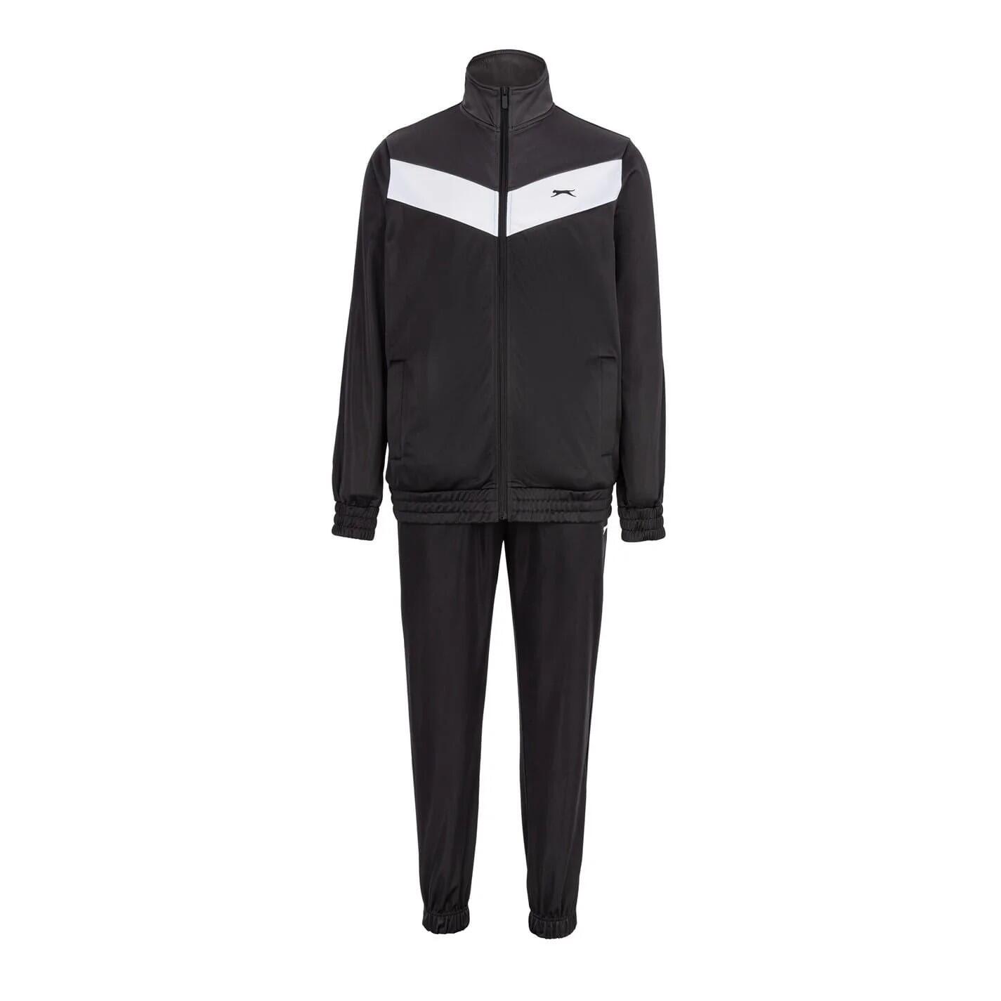 Slazenger Mens Chevron Lightweight Tracksuit Set