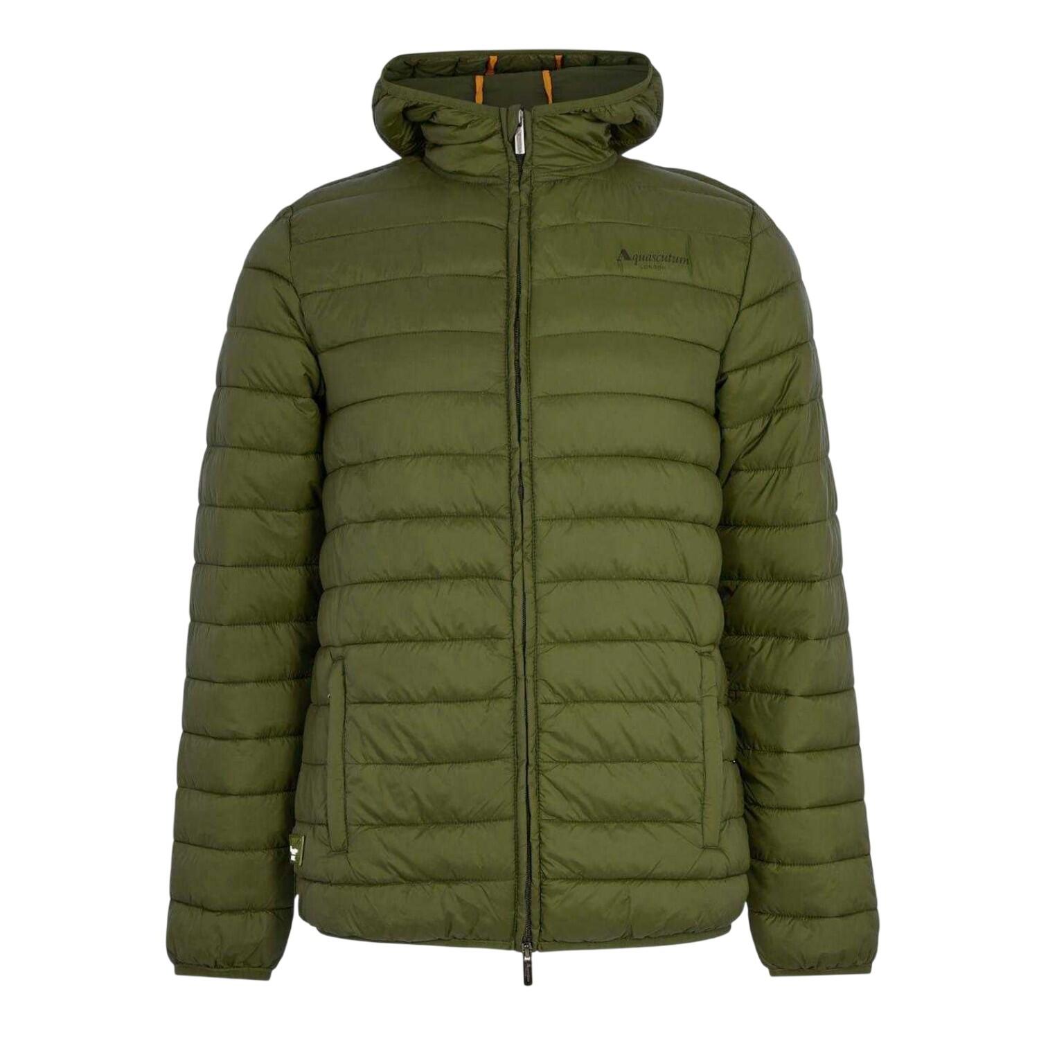 Aquascutum Mens Logo Puffer Jacket