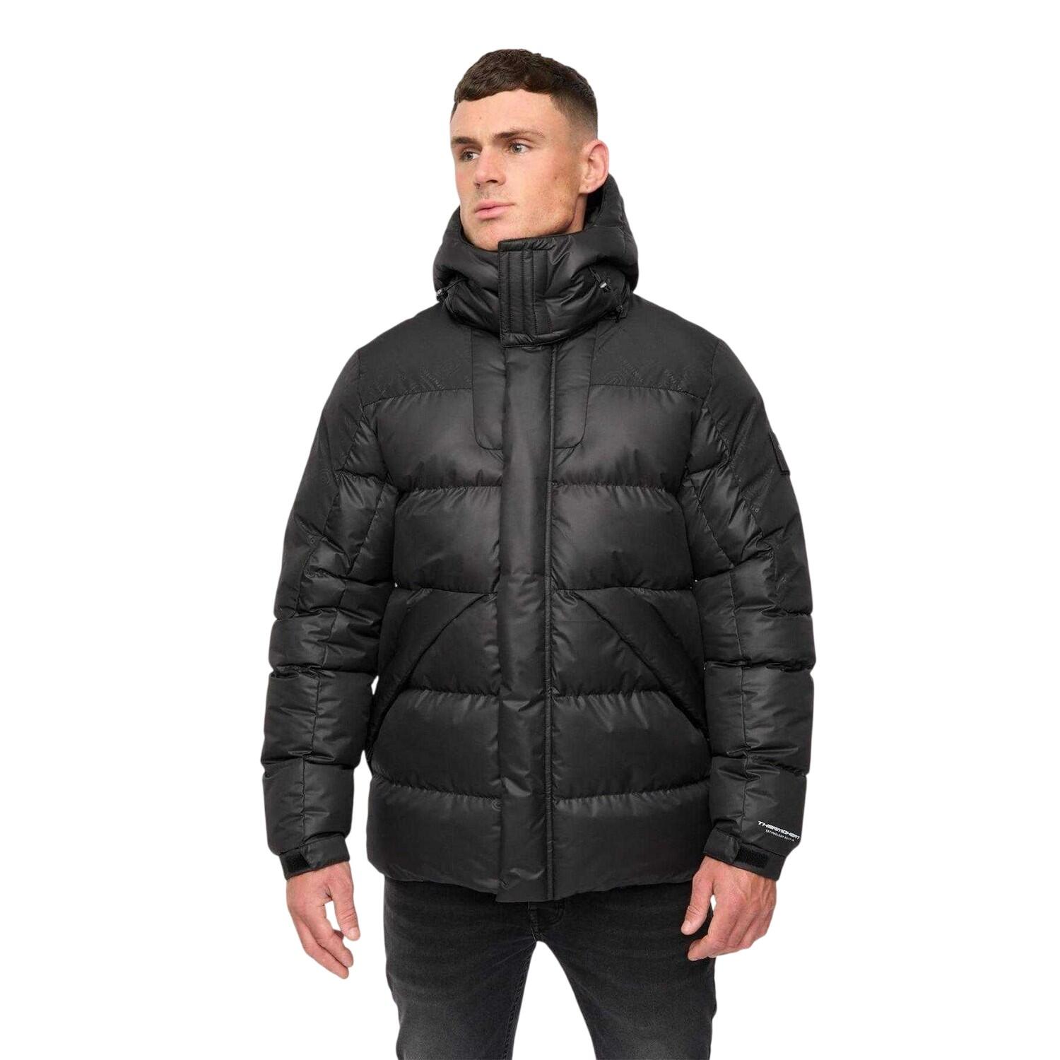 Crosshatch Mens Polyester Quilted Jacket