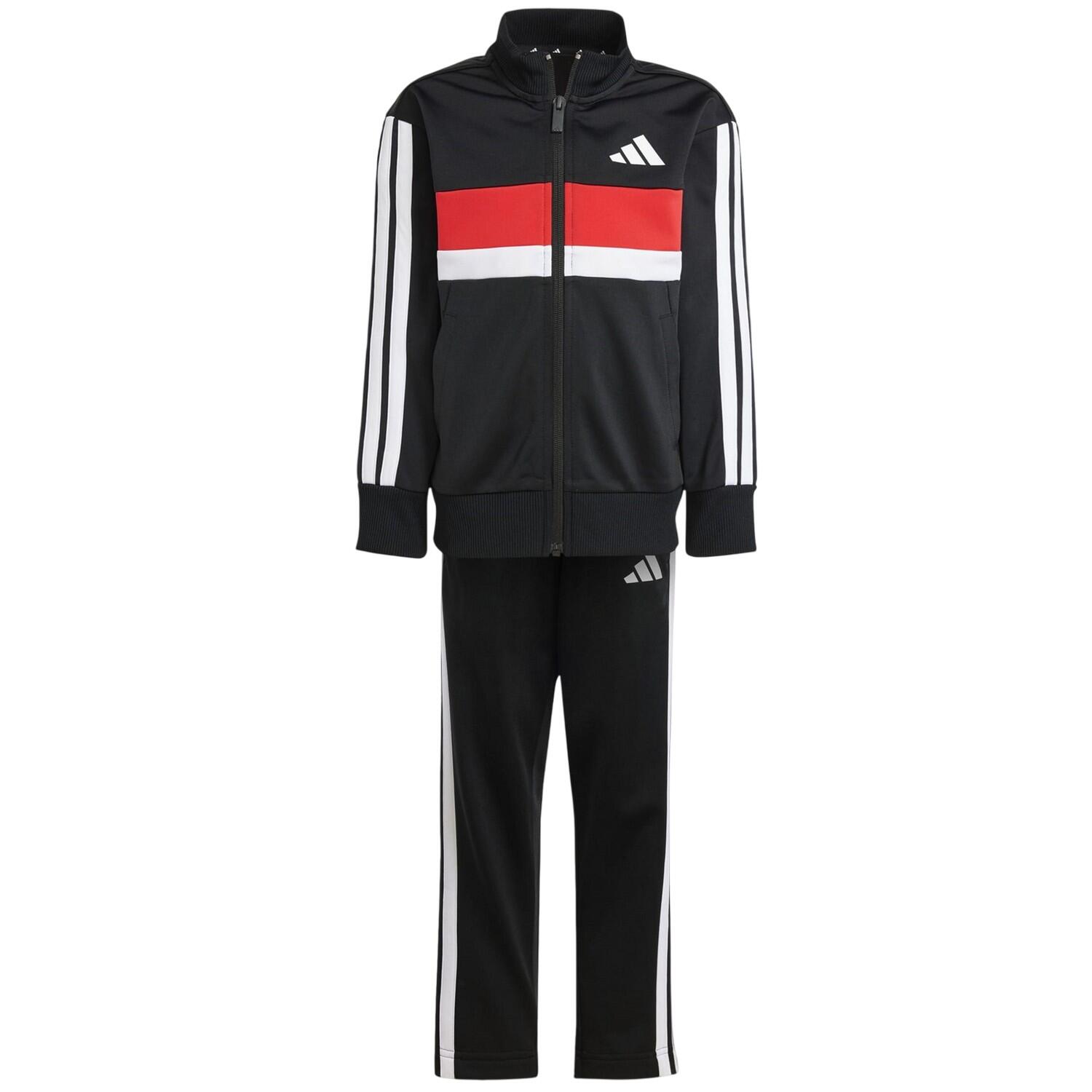 Adidas Childrens/Kids Tiberio 3 Stripes Polyester Tracksuit Set