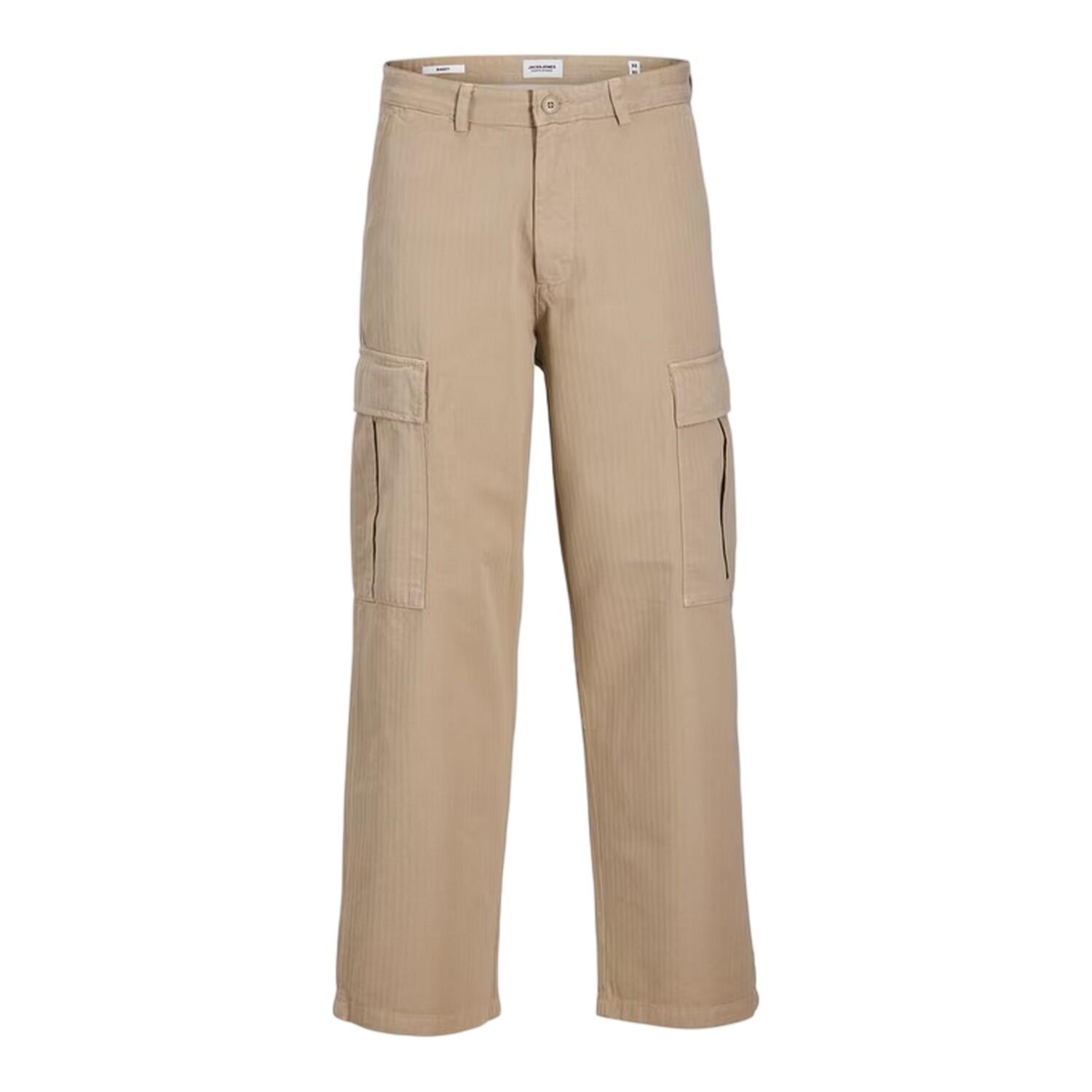 Jack And Jones Mens Owen Wide Leg Combat Trousers