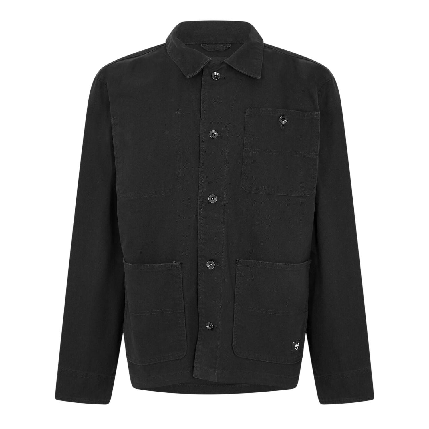 Vans Mens London City Cotton Blend Chest Pocket Regular Field Jacket
