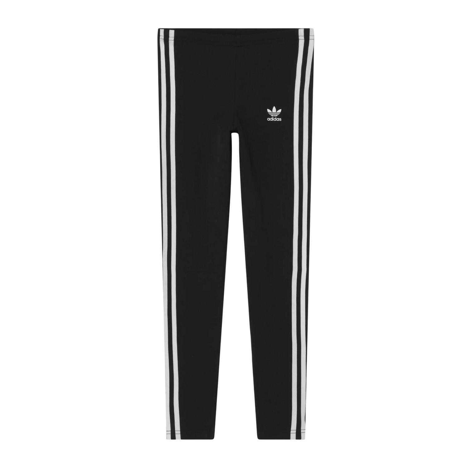 Adidas Childrens/Kids Adicolor Cotton 3 Stripes Tight Leggings