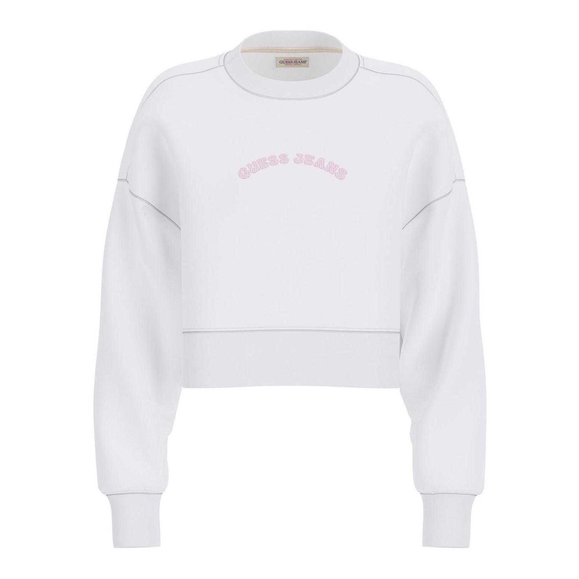 Guess Womens/Ladies Logo Crop Sweatshirt