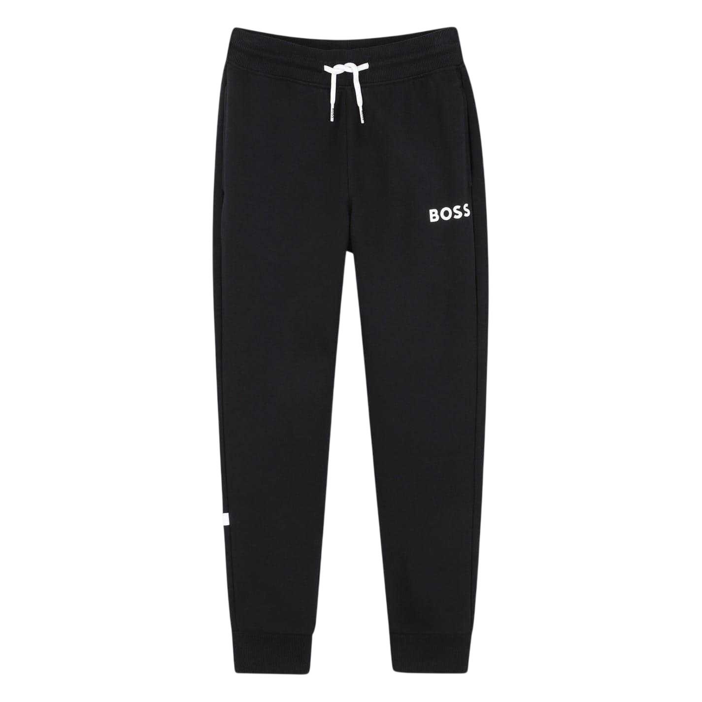 Boss Childrens/Kids Wordmark Slim Joggers