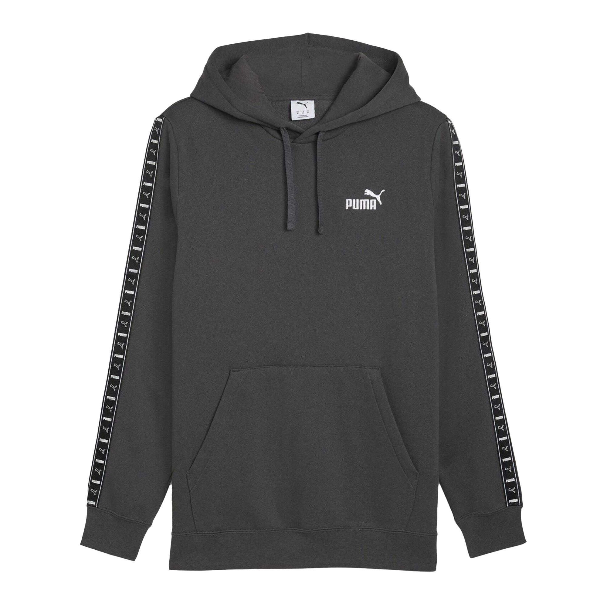 Puma Mens Fleece Branded Tape Hoodie