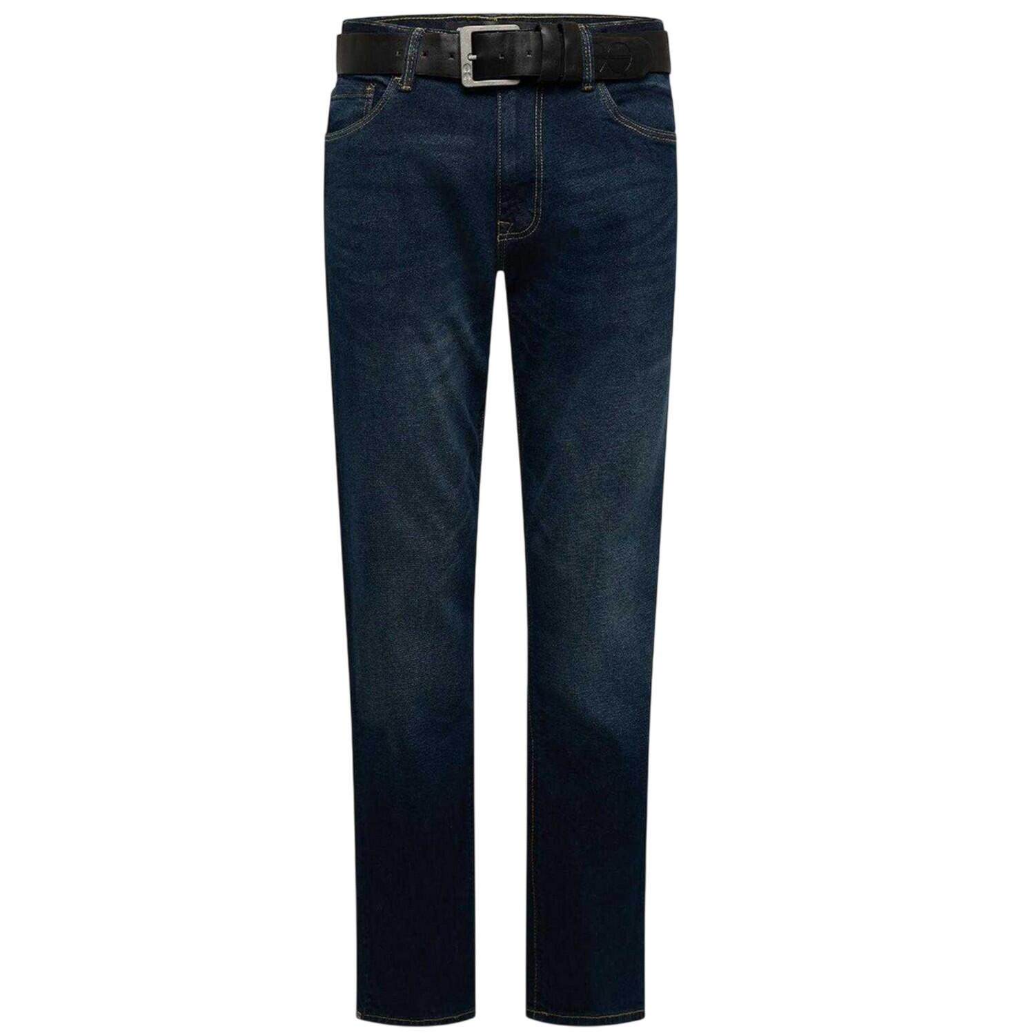 Crosshatch Mens Cadman Straight Leg Jeans