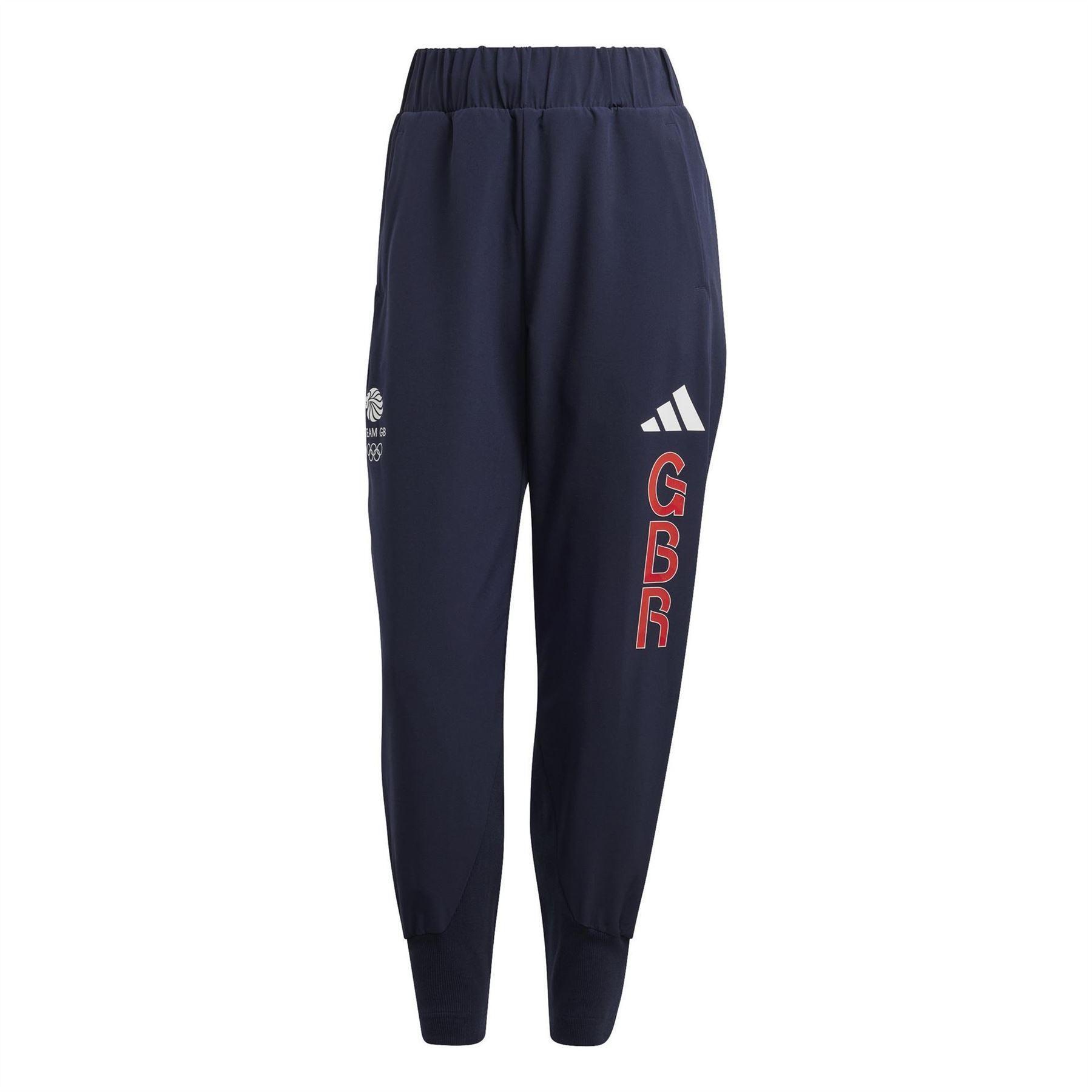 Adidas Womens/Ladies Team GB Tracksuit Bottoms