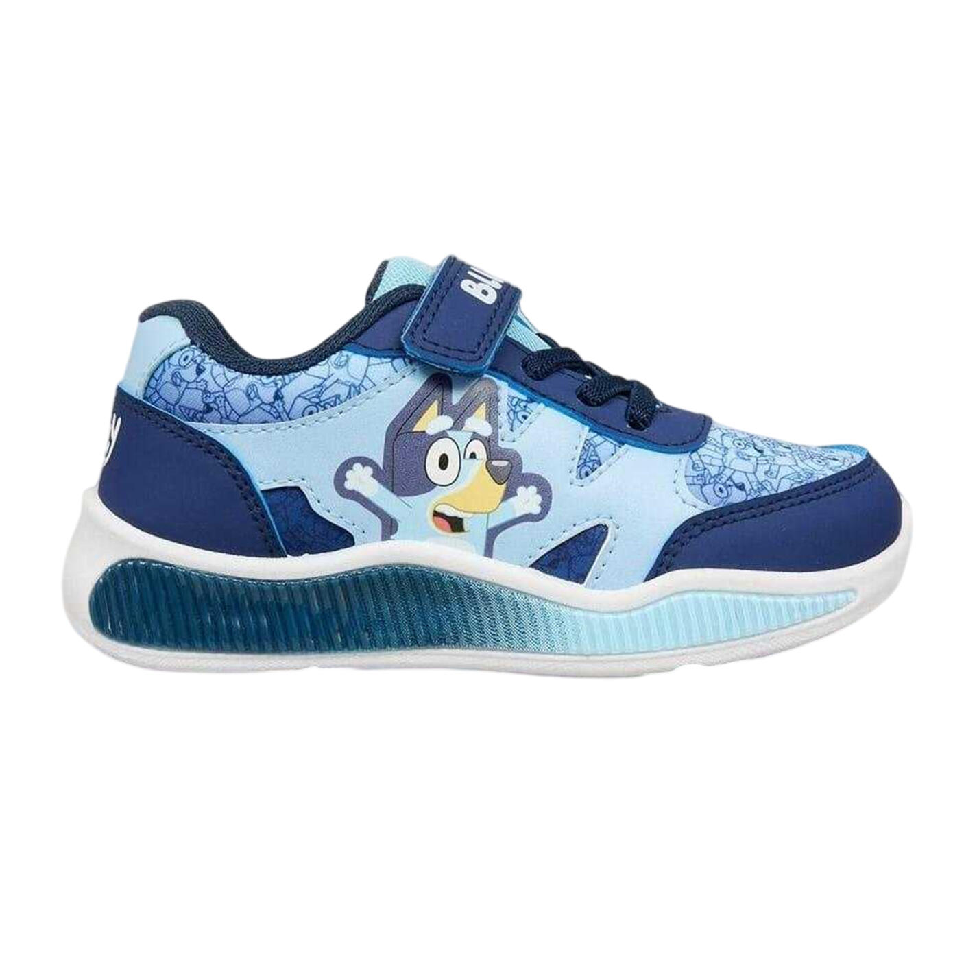 Bluey Childrens/Kids Bingo Leather Trainers