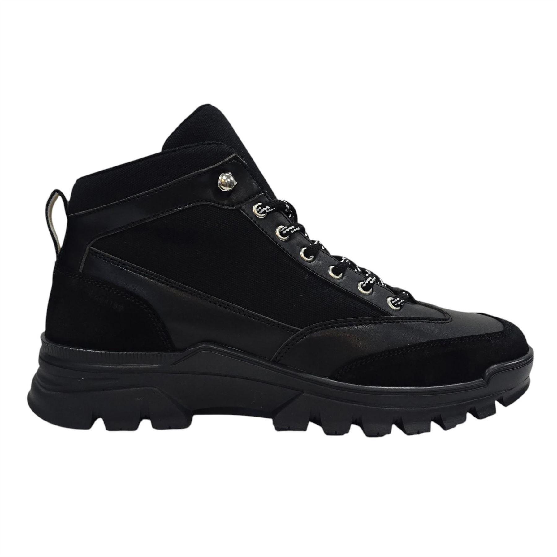Firetrap Mens Jason Leather Hiking Boots