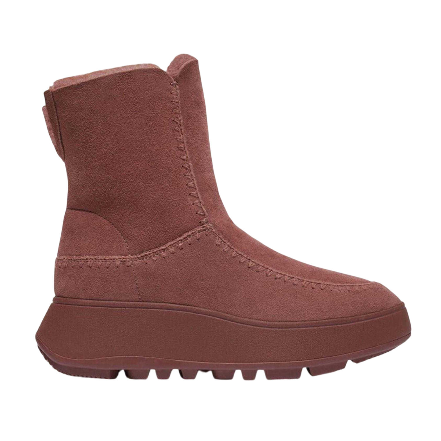 Fit Flop Womens/Ladies F-Mode Suede Flatform Winter Boots