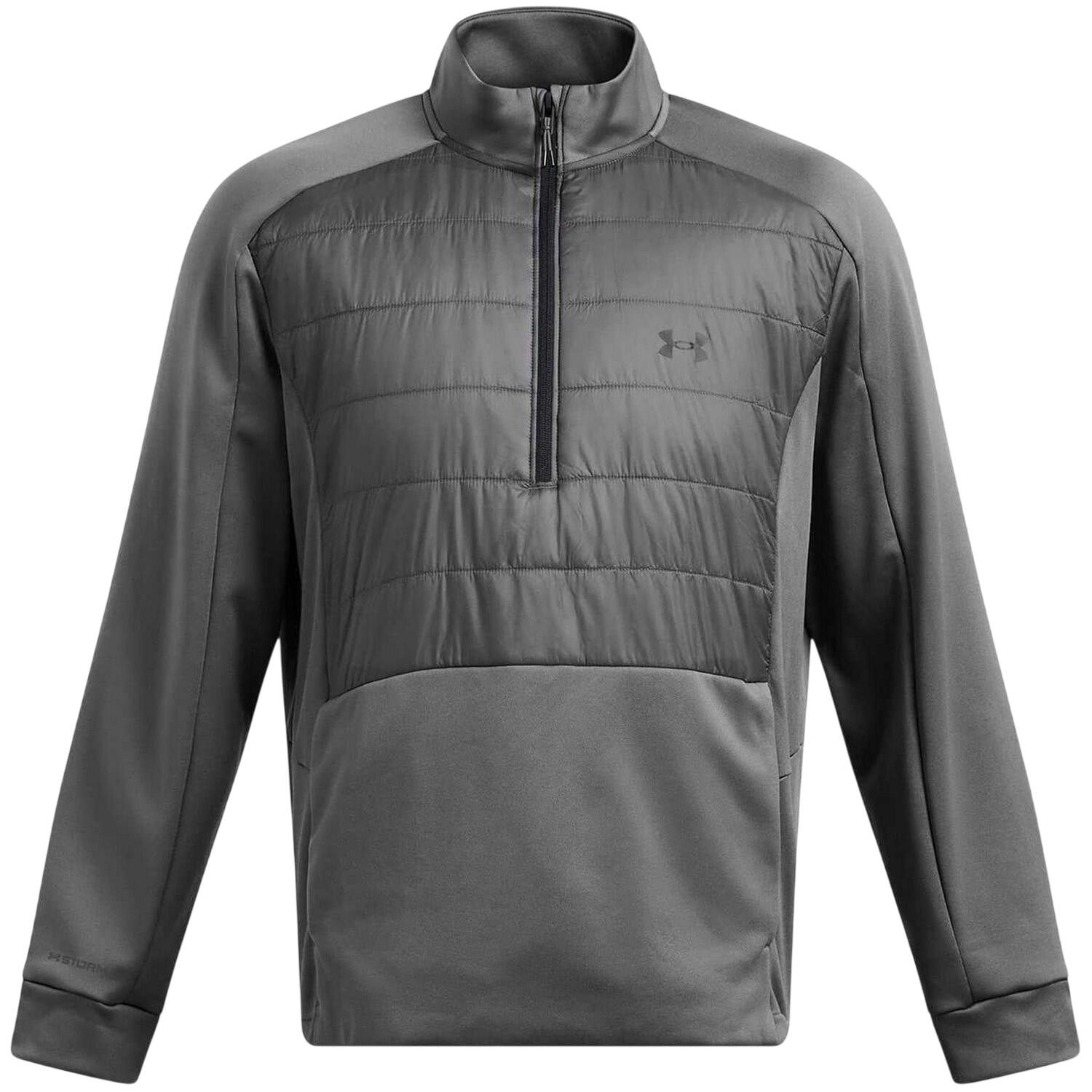 Under Armour Mens Solid Half Zip Sweat Jacket