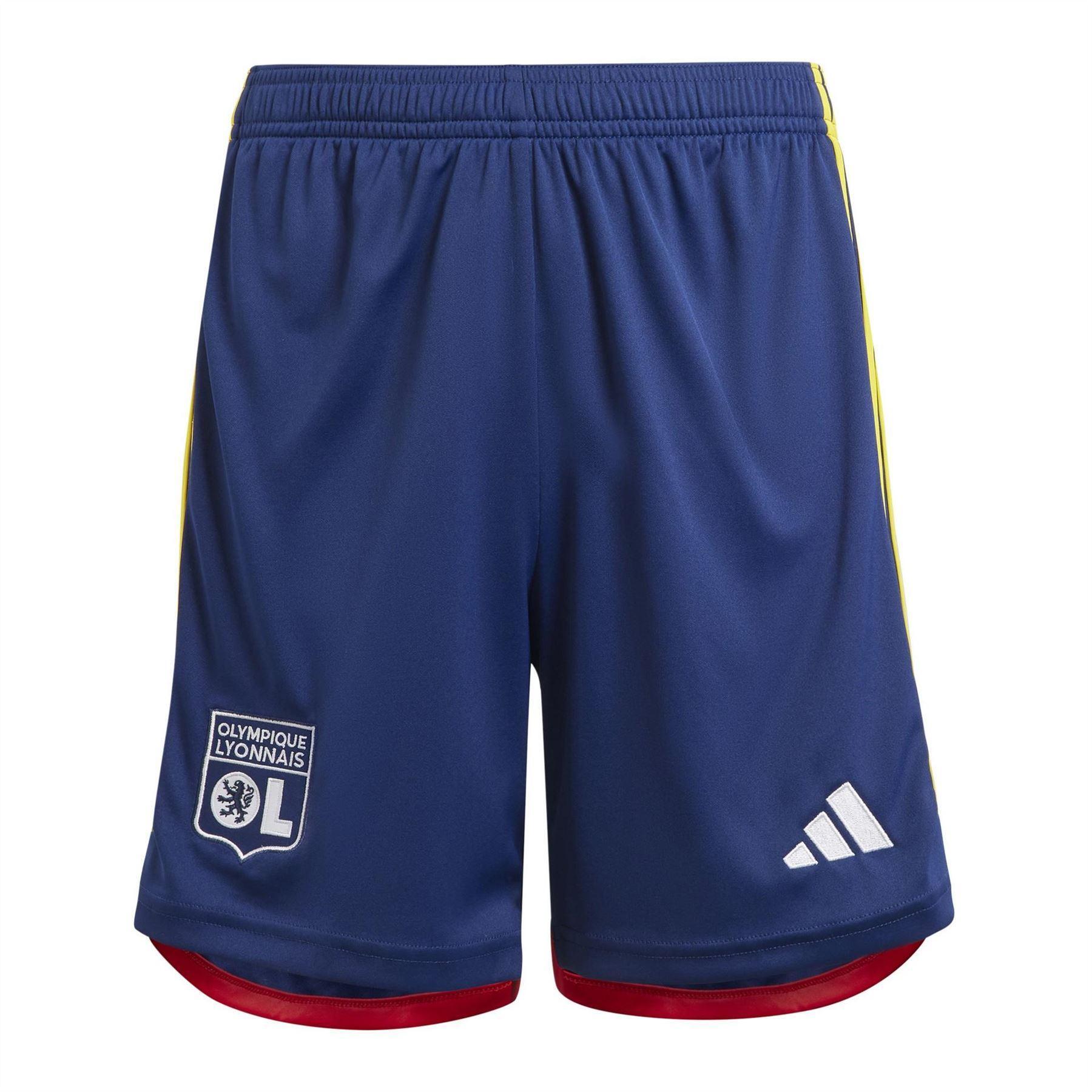 Adidas Childrens/Kids Olympique Lyonnais Third Shorts