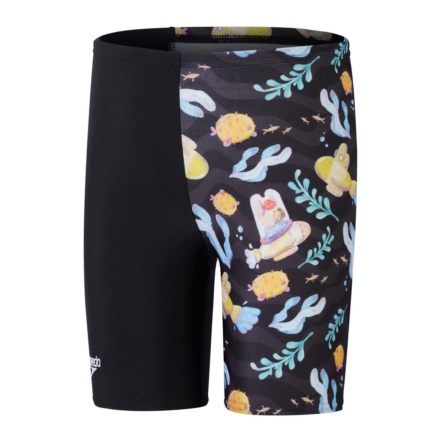 Speedo Boys Printed All-Over Print Jammer Shorts