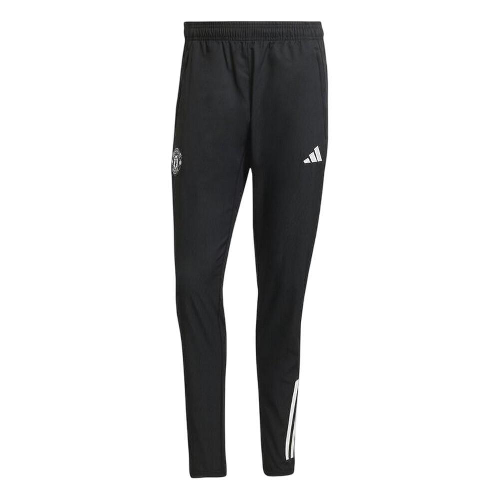 Adidas Mens Pre-Match Manchester United FC Tracksuit Bottoms