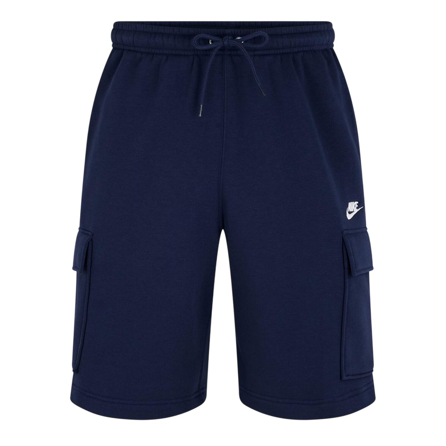 Nike Mens Sportswear Club Fleece Cargo Shorts