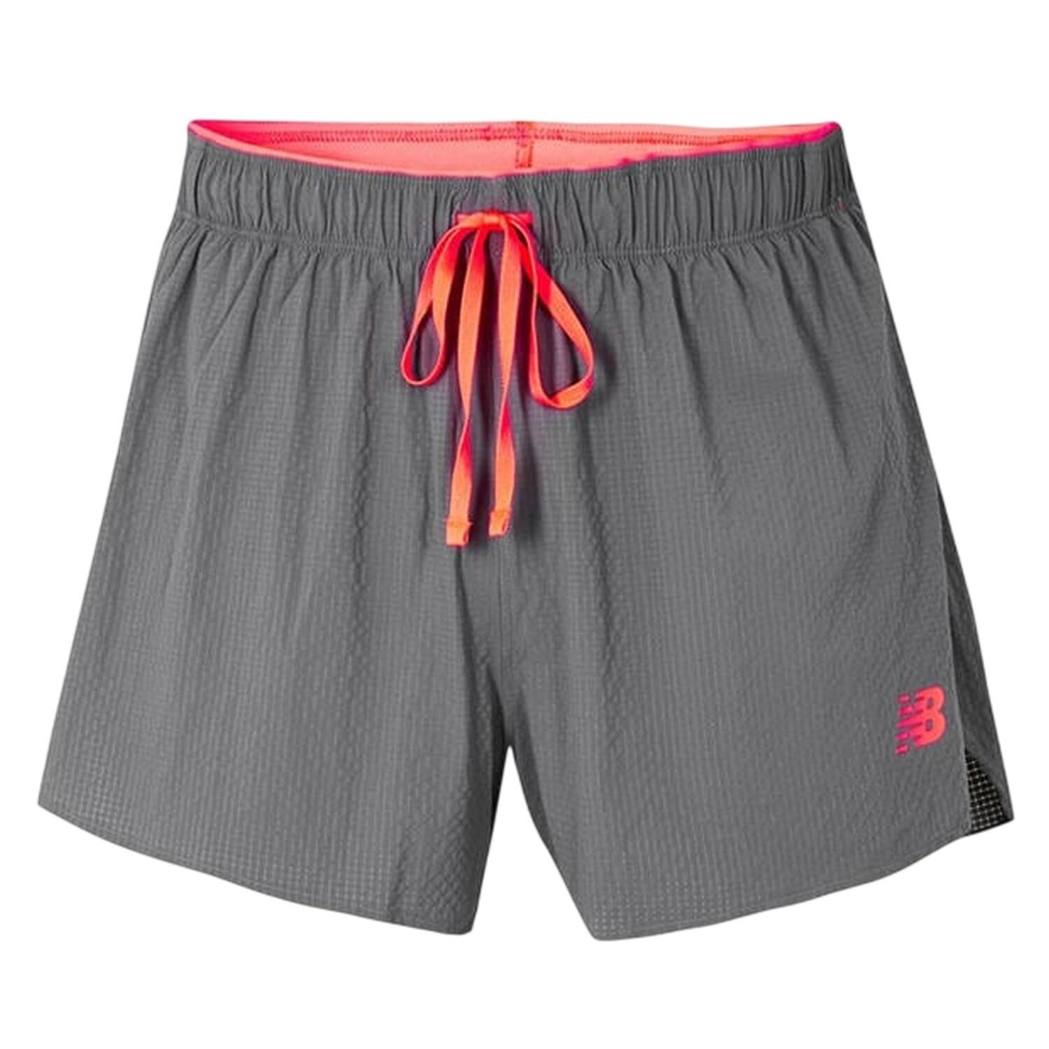 New Balance Mens Race Day Curved Hem Running Shorts