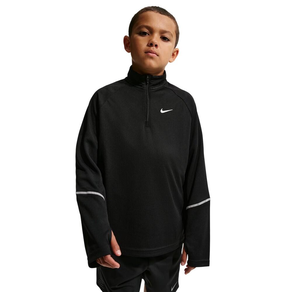 Nike Boys Miler Half Zip Running Top