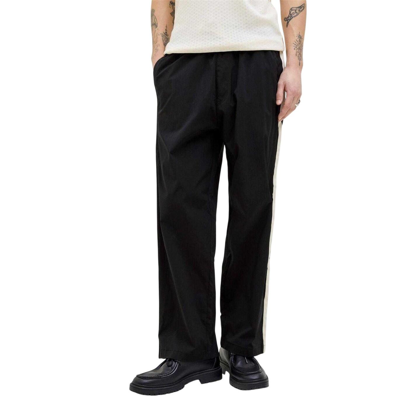 Jack And Jones Mens Owen Stripe Wide Leg Joggers