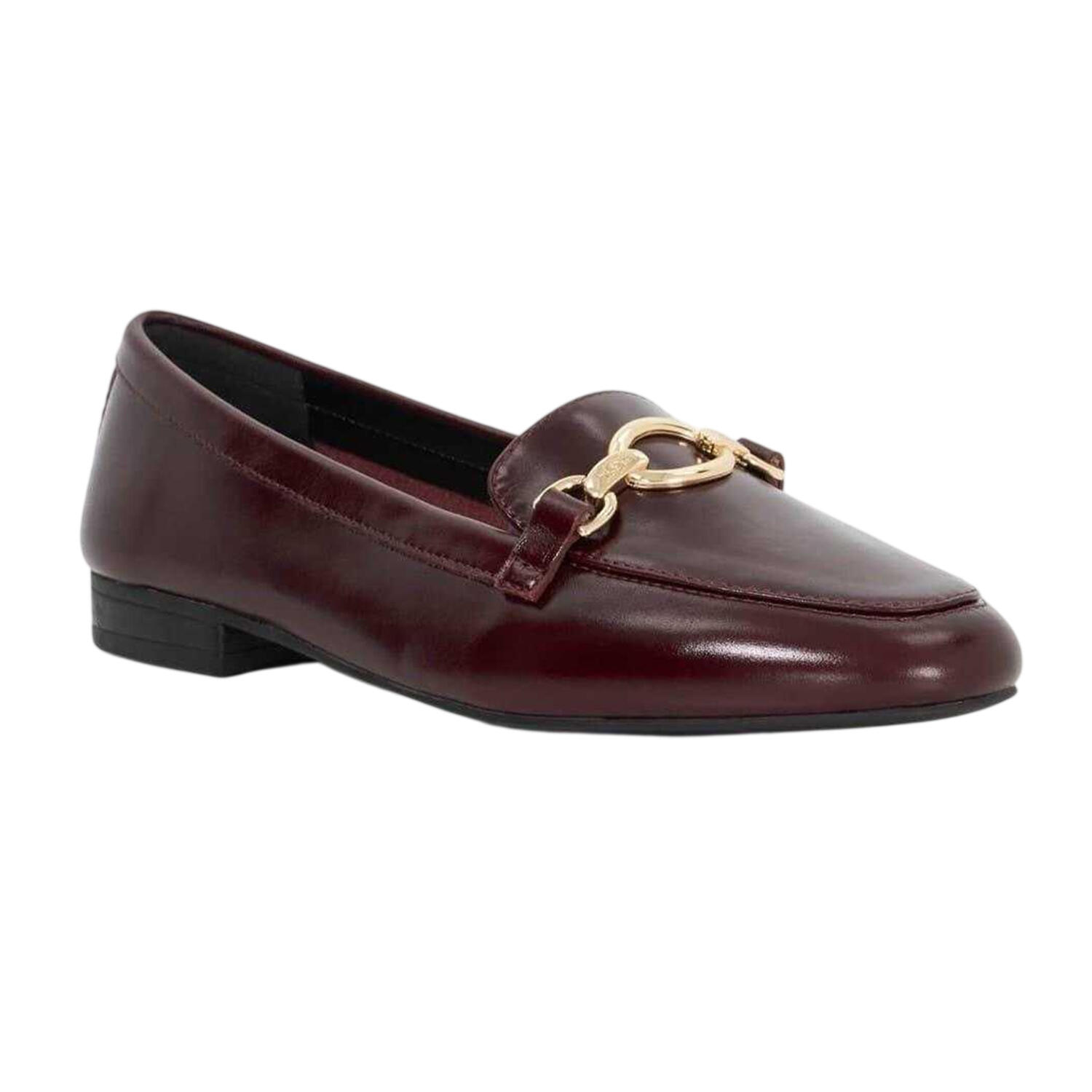 Dune London Womens/Ladies Gladia Leather Snaffle Loafers