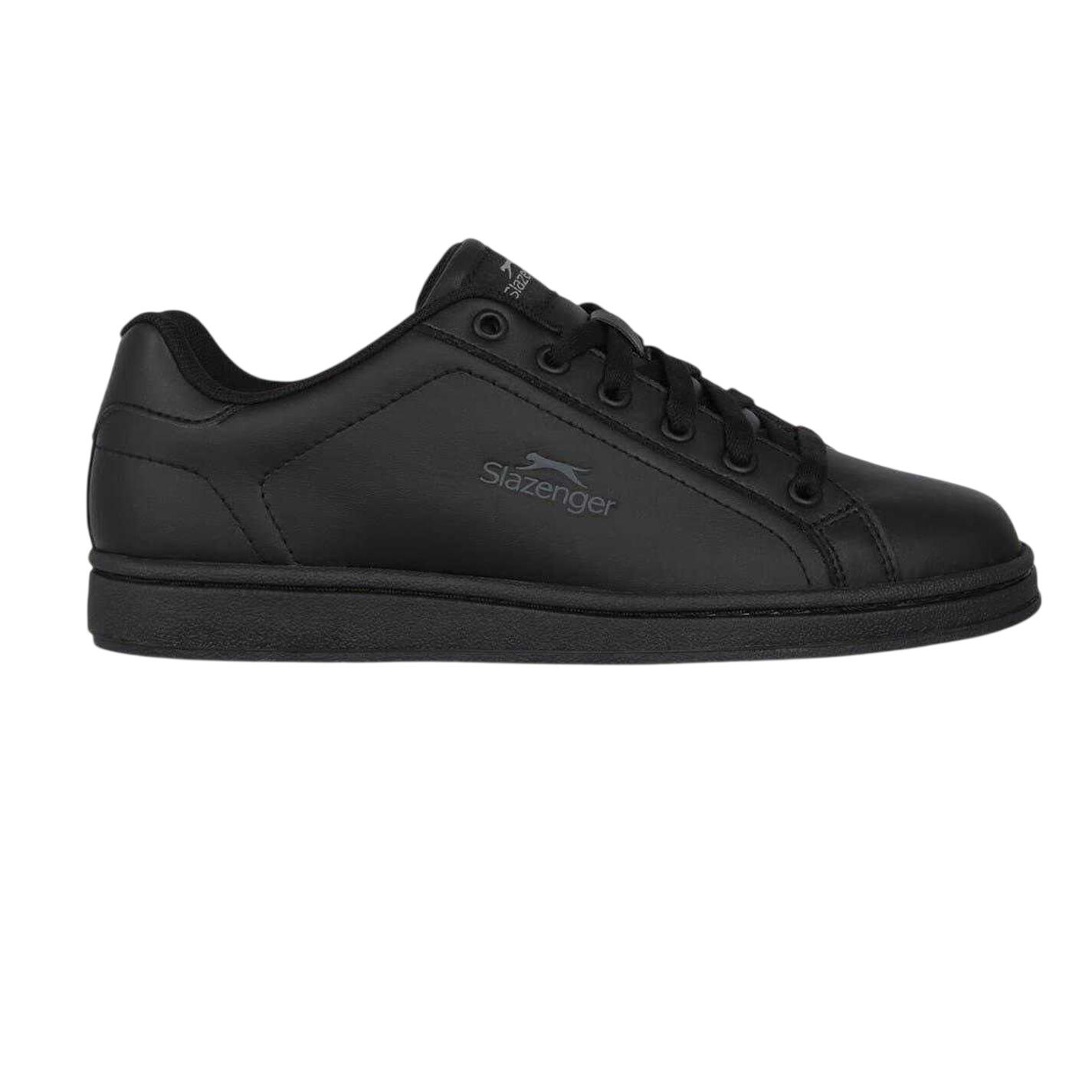 Slazenger Childrens/Kids Ash Leather Flat Trainers