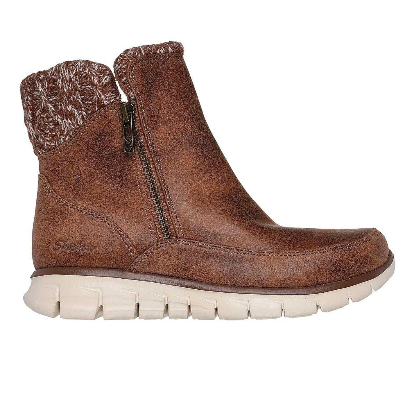 Skechers Womens/Ladies Synergy Lovely Collab Vegan Leather Ankle Boots