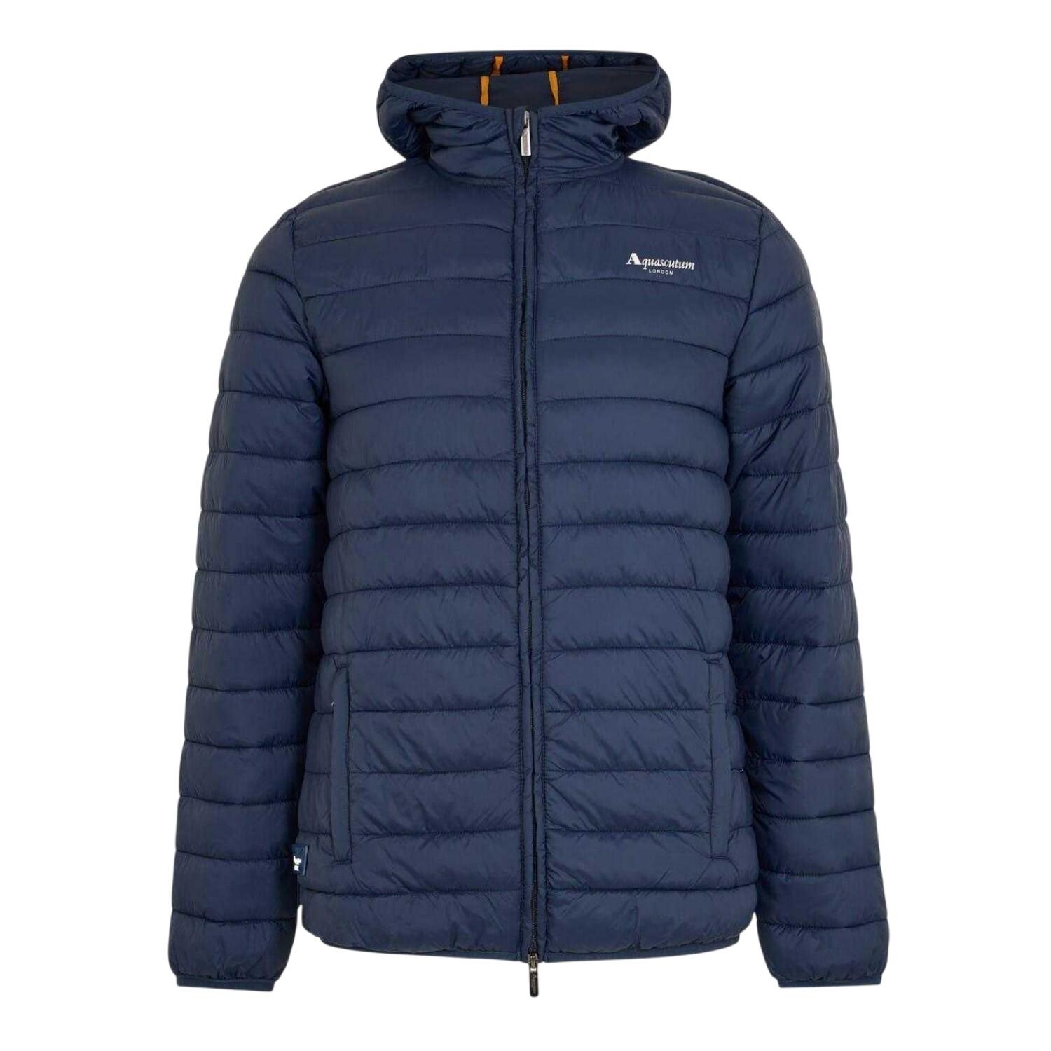 Aquascutum Mens Logo Puffer Jacket