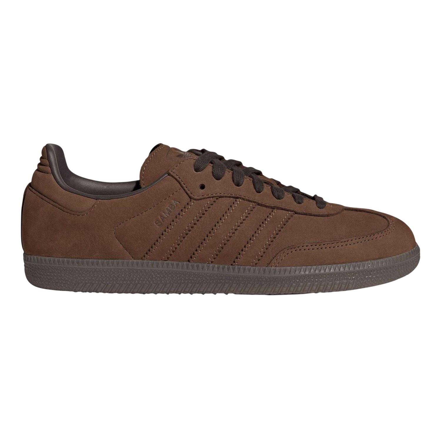 Adidas Mens Samba OG 3 Stripes Leather Trainers