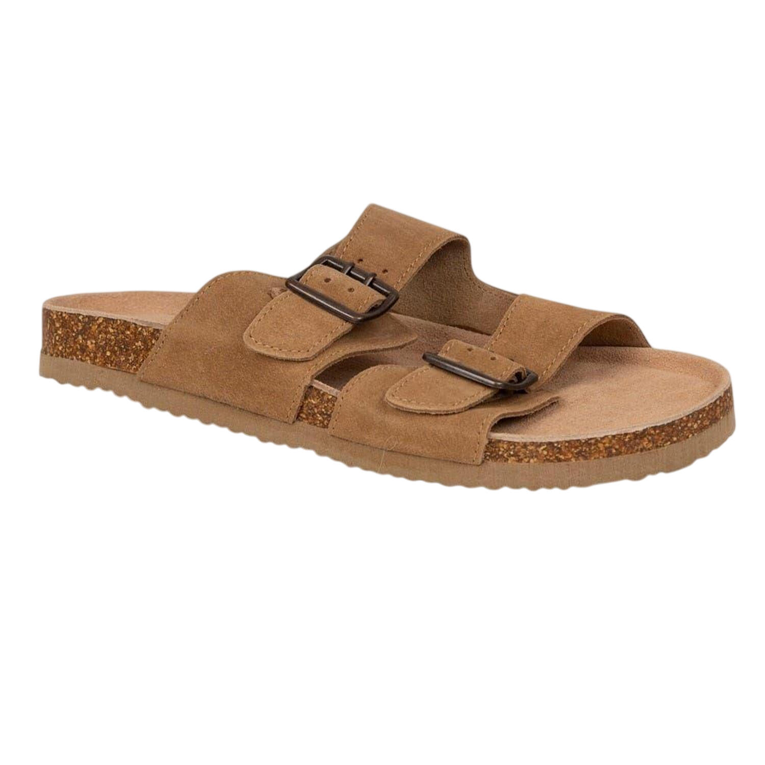 Trespass Womens/Ladies Suede Flatform Slides